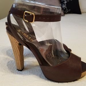 Ralph Lauren high heel sandals
